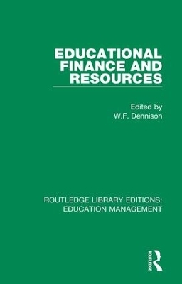 Educational Finance and Resources - 