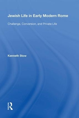 Jewish Life in Early Modern Rome