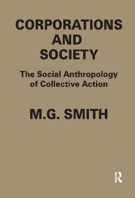 Corporations and Society - M.G. Smith