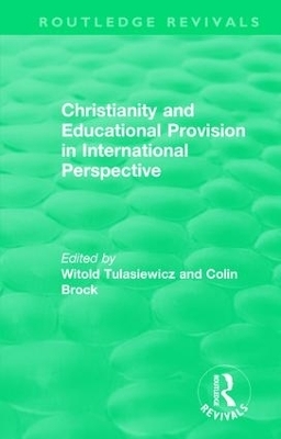 Christianity and Educational Provision in International Perspective - 