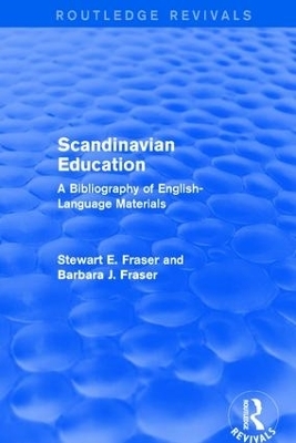 Scandinavian Education - Stewart. E Fraser, Barbara. J Fraser