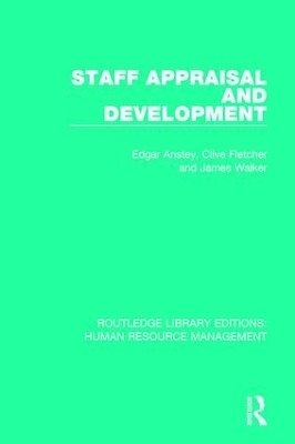 Staff Appraisal and Development - Edgar Anstey, Clive Fletcher, James Walker
