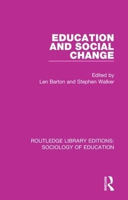 Education and Social Change - 