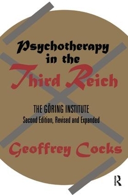 Psychotherapy in the Third Reich - 