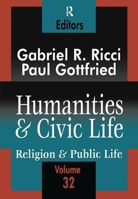 Humanities and Civic Life - Paul Edward Gottfried
