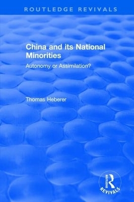 China and Its National Minorities - Thomas Heberer