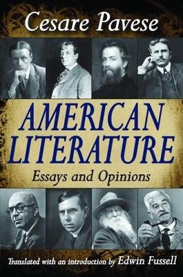 American Literature - Cesare Pavese