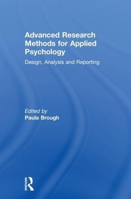 Advanced Research Methods for Applied Psychology - 