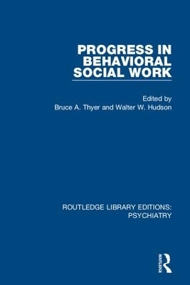 Progress in Behavioral Social Work - 