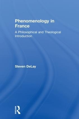 Phenomenology in France - Steven DeLay