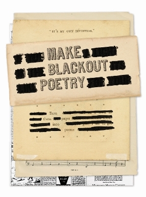 Make Blackout Poetry: Turn These Pages into Poems - John Carroll