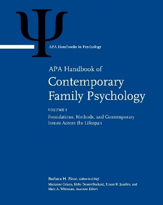 APA Handbook of Contemporary Family Psychology - 