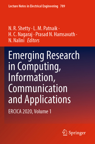 Emerging Research in Computing, Information, Communication and Applications