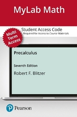 MyLab Math with Pearson eText Access Code for Precalculus - Blitzer, Robert