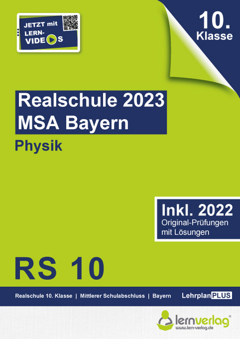 Original-Pr&uuml;fungen Realschule Bayern 2023 Physik