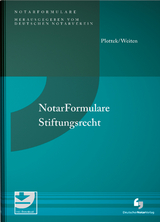 Notarformulare Stiftungsrecht - Pierre Dr. Plottek, Philipp Dr. Weiten