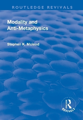Modality and Anti-Metaphysics