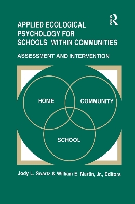 Applied Ecological Psychology for Schools Within Communities