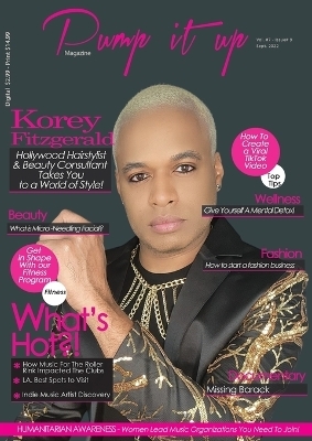 Hollywood Hair King Korey Fitzgerald - Pump it up Magazine - Vol.7 - Issue #9 - - Anissa Sutton, Michael B Sutton, Pump it up Magazine