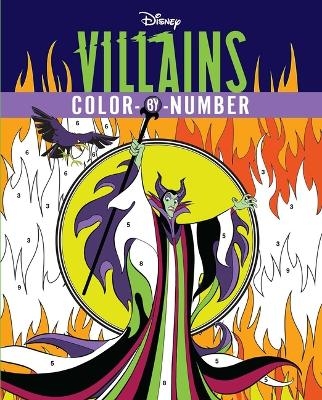 Disney Villains Color-By-Number -  Editors of Thunder Bay Press
