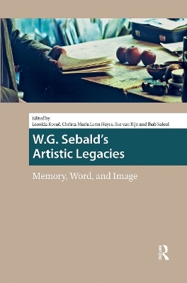 W.G. Sebald's Artistic Legacies - 