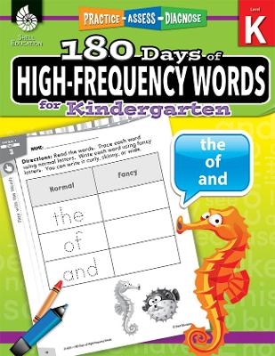 180 Days&trade;: High-Frequency Words for Kindergarten - Jessica Hathaway, Jesse Hathaway