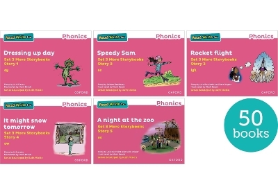 Read Write Inc. Phonics: Pink Set 3 More Storybooks (Pack of 50) - Adrian Bradbury, Jan Burchett, Sara Vogler, A M Dassu