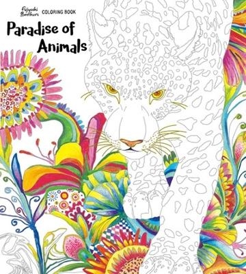 Paradise of Animals: Adult Coloring Book -  Fujiyoshi Brothers