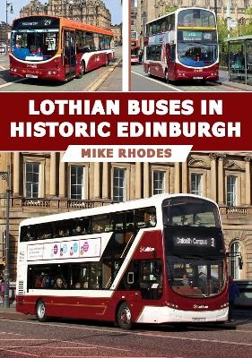 Lothian Buses in Historic Edinburgh