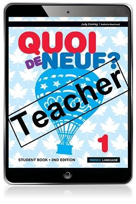 Quoi de Neuf ? 1 Teacher eBook and Audio Download (Access Card) - Judy Comley, Nathalie Marchand