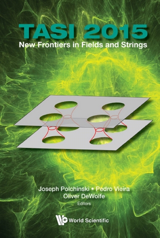 NEW FRONTIERS IN FIELDS AND STRINGS (TASI 2015)
