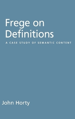 Frege on Definitions