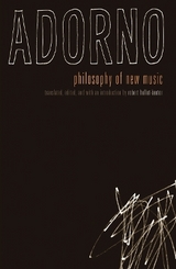 Philosophy of New Music - Adorno, Theodor W.