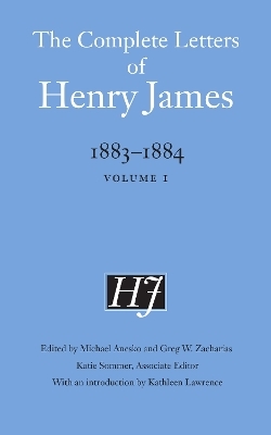 The Complete Letters of Henry James, 1883–1884