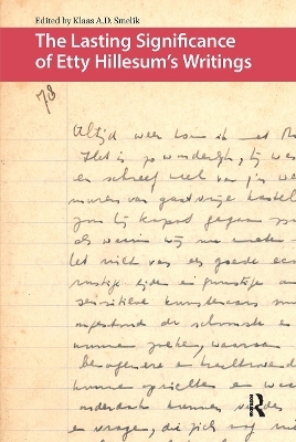 The Lasting Significance of Etty Hillesum's Writings - 