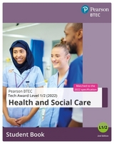 BTEC Tech Award 2022 Health and Social Care Student Book - 