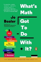 What's Math Got to Do with It? - Boaler, Jo