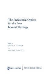 The Preferential Option for the Poor beyond Theology - 