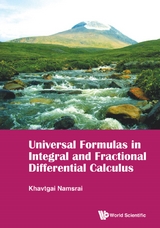 UNIVERSAL FORMULAS IN INTEGRAL AND FRACTIONAL DIFFERENTIAL - Khavtgai Namsrai