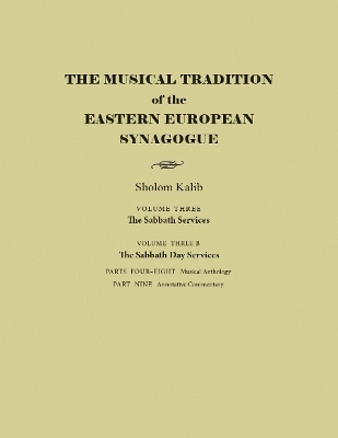The Musical Tradition of the Eastern European Synagogue