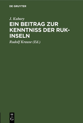 Ein Beitrag zur Kenntniss der Ruk-Inseln