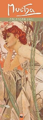 Alphonse Mucha Slim Calendar 2021 (Art Calendar)