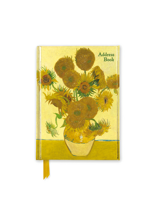 National Gallery: Sunflowers (Address Book)