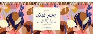 Posh: Desk Pad Undated Weekly Calendar