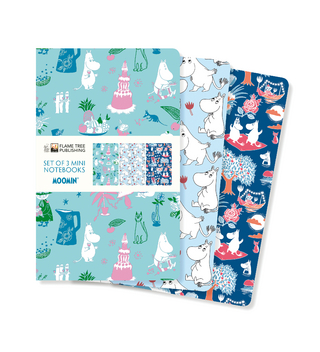 Moomin Classics Set of 3 Mini Notebooks