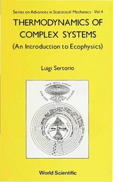 THERMODYNAMICS OF COMPLEX SYSTEMS (V4) - Luigi Sertorio