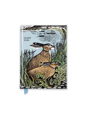 Angela Harding - Rathlin Hares Pocket Diary 2020 - 