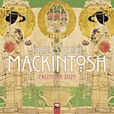 Charles Rennie Mackintosh Wall Calendar 2023 (Art Calendar) - 