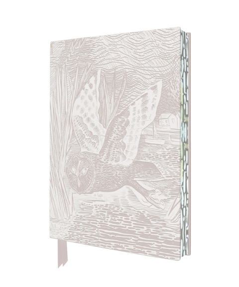 Angela Harding: Marsh Owl Artisan Art Notebook (Flame Tree Journals) - 