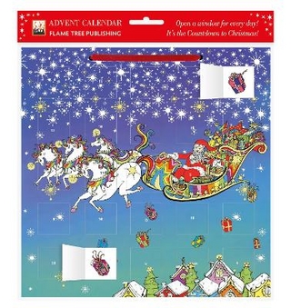 Susannah Peacock - Santa's Sleigh Advent Calendar 2021 (with stickers)